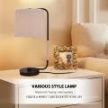 Hot Sale Modern Hotel Home Creative Bedroom Fabric Shade Table Lamp
